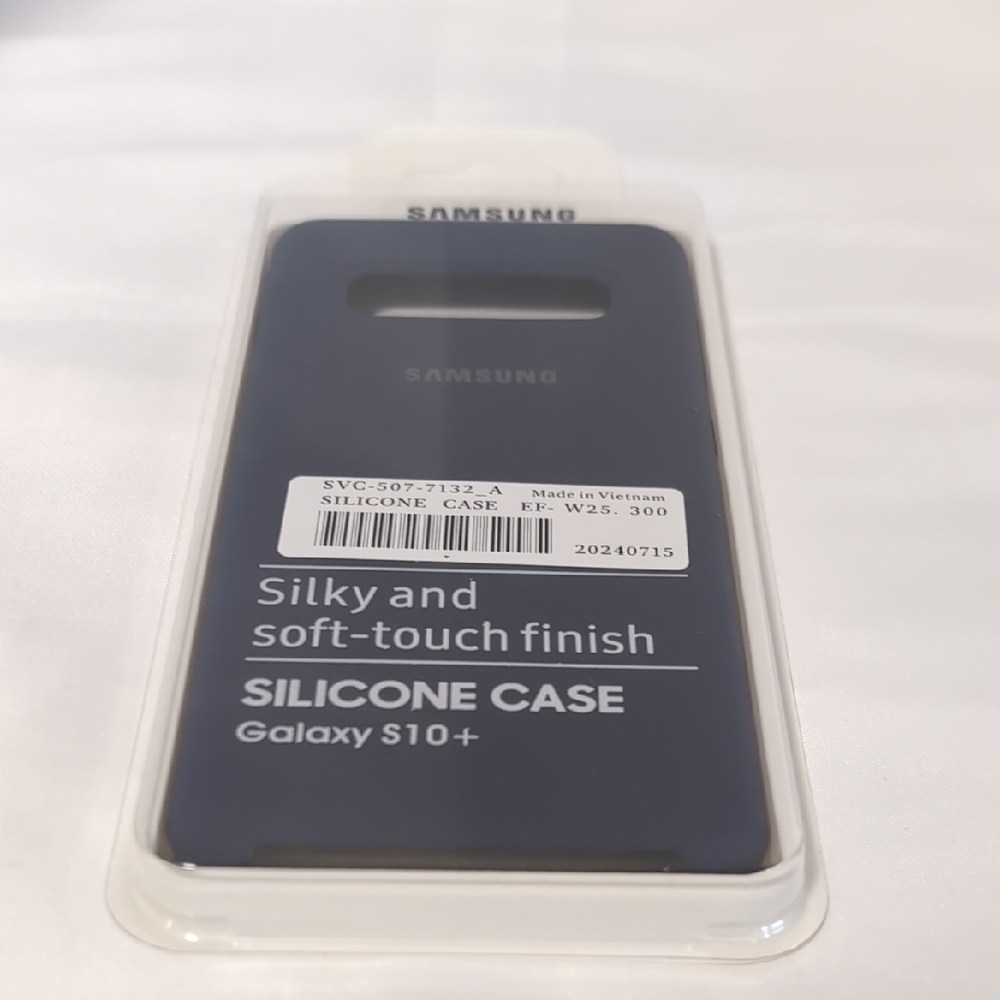 Samsung Galaxy S10+ Navy Silicone Case